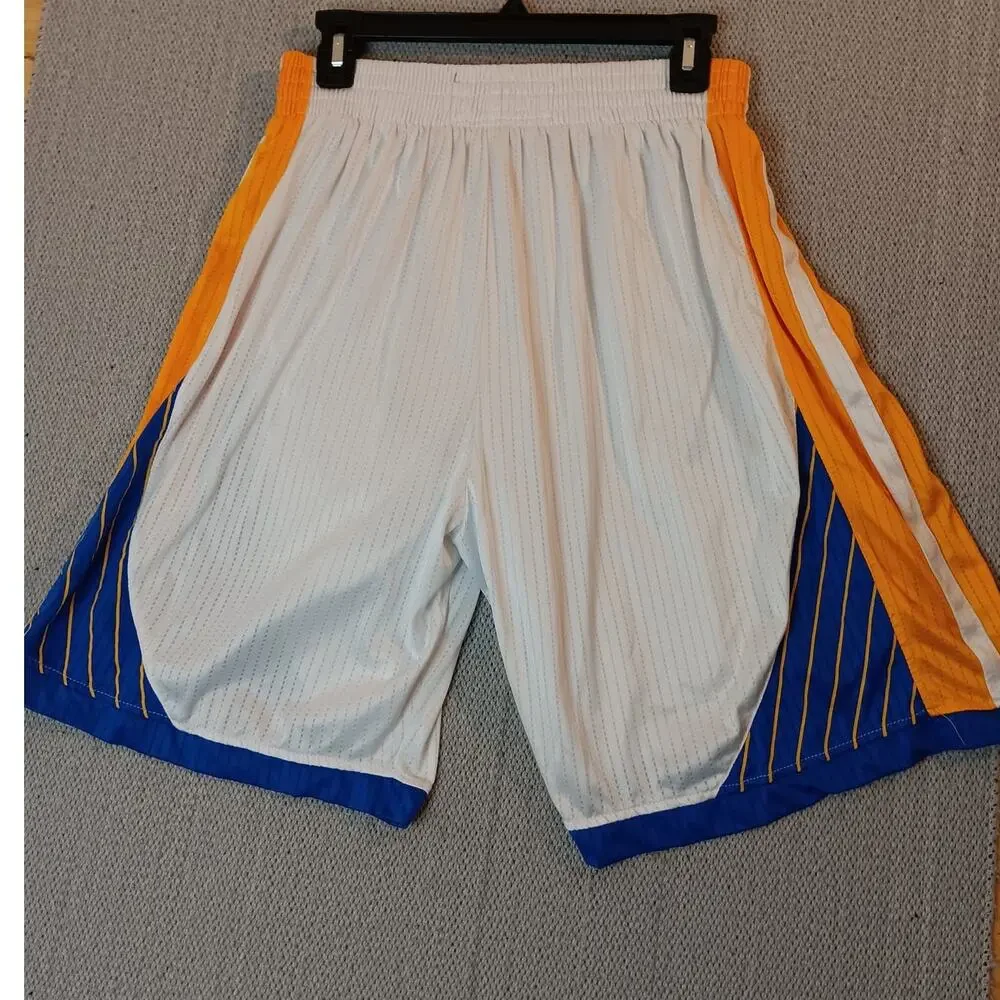 Nike NBA Basketball Shorts Youth XL 30-33 Golden State Warriors Y2K‎ Swoosh